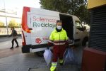 La actividad de reciclado textil es una de la que más crece en Solemccor de Cáritas Diocesana de Córdoba, proyecto apoyado desde la Convocatoria Moda Re- de incorporación de contenedores