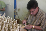 Comercio Justo: primera importación de Cáritas de artesanías de madera de Palestina en 2015