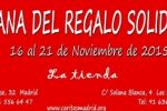 Semana del Regalo Solidario de Taller 99 de Cáritas Madrid