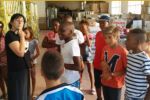 La Fundació Jaume Rubio i Rubio de Cáritas Lleida recibe la visita de los niños del Centro Abierto del Mercadet