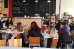 ECOSOL de Girona es visitada por alumnos de la Universidad de Perpignan de Francia