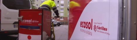 ECOSOL de Cáritas Girona participa en un proyecto de reducción de emisiones de GEI para favorecer la inserción laboral de personas en riesgo de exclusión