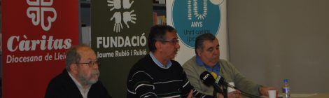 La Fundació Jaume Rubio i Rubio de Cáritas Lleida presentó su Memoria 2015 el pasado mes de abril.