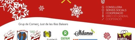 Botigues Solidàries Mallorca y S’Altra Senalla Menorca: en Navidad, yo soy Comercio Justo!
