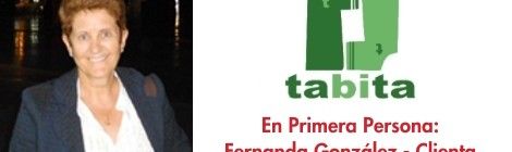 Fernanda González: "Me parece una labor estupenda, pues, además de propiciar la adquisición de conocimientos a los becarios que trabajan en Tabita como una forma de contribuir a no dañar tanto el medio ambiente."