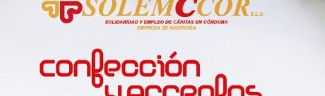 Dorcas: nueva linea de negocio de SOLEMCCOR de Cáritas Córdoba