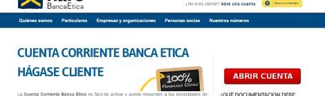 Fiare Banca Ética invita a abrir tu cuenta corriente online